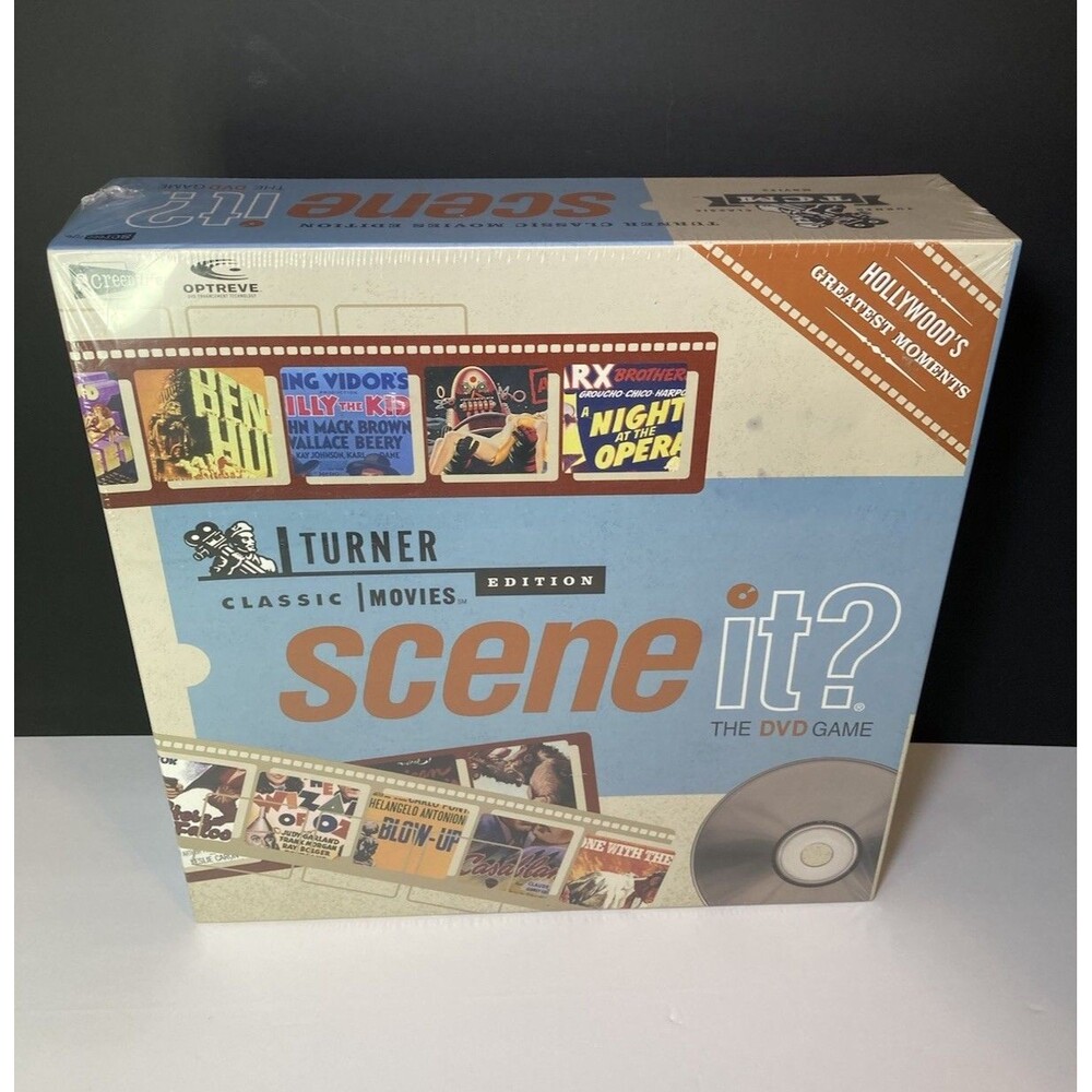 Vintage 2004Turner Classic Movies TCM Scene It? The DVD Game NEW Sealed